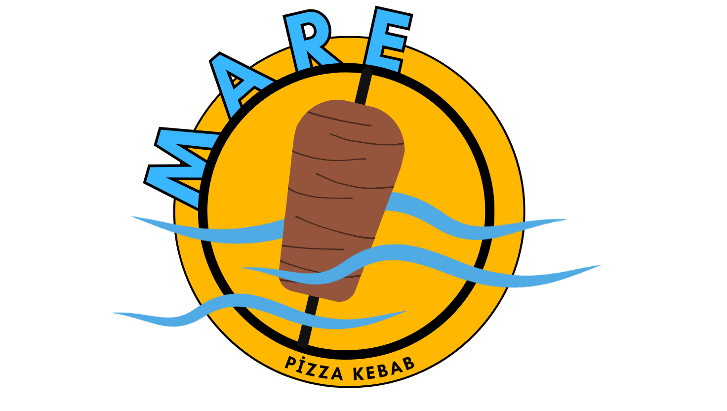 Marek Kebab Pizza Logo